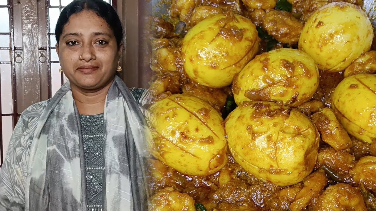 చికెన్ కర్రీ కి మించిన టెస్ట్ ప్రాన్స్ ఎగ్ కర్రీ in Krishnaveni godavari vlogs 