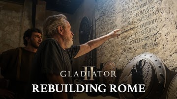 Rebuilding Rome for Gladiator II – Ridley Scott, Paul Mescal, Pedro Pascal, Denzel Washington