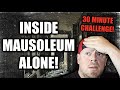 INSANE PARANORMAL ACTIVITY - Inside Haunted Mausoleum Alone!