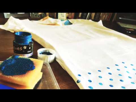 make your own spotty t shirt