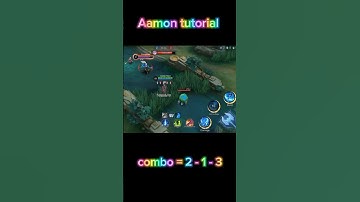 TUTORIAL COMBO HERO AMON MOBILE LEGEND #shorts #mlbb