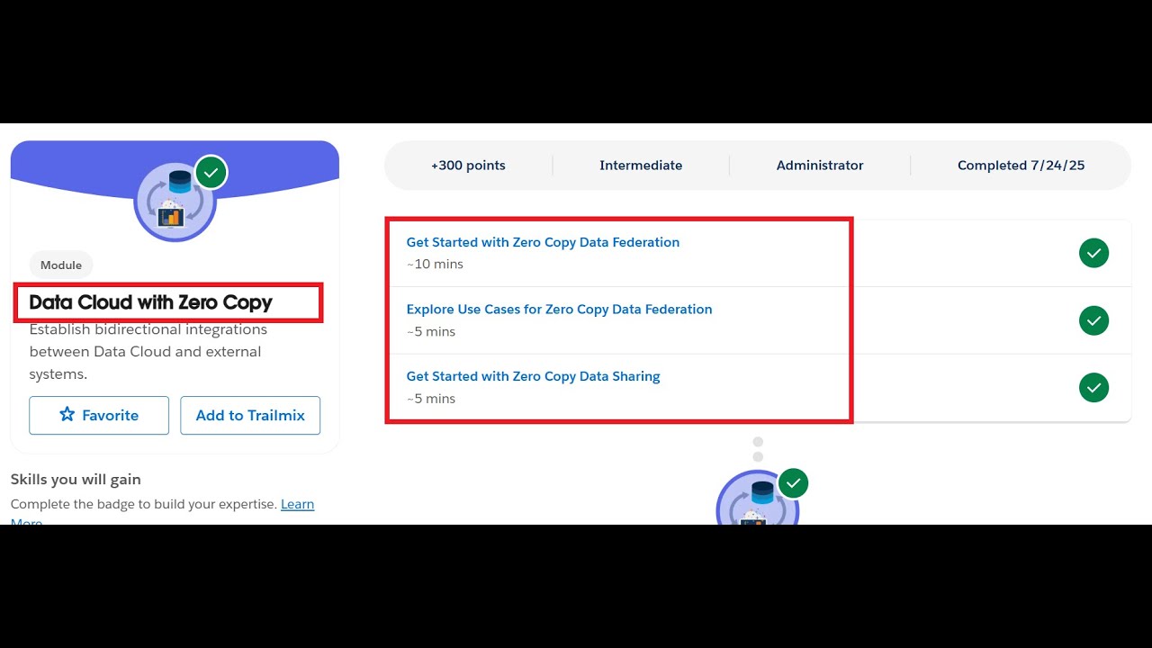 Data Cloud with Zero Copy | Salesforce Trailhead - YouTube