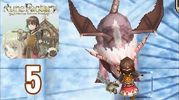 RUNE FACTORY: A FANTASY HARVEST MOON - Gameplay Walkthrough Part 5 - No Commentary