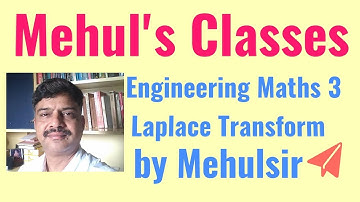 GTU Engineering Maths -3 /AEM/ Laplace Transform-1