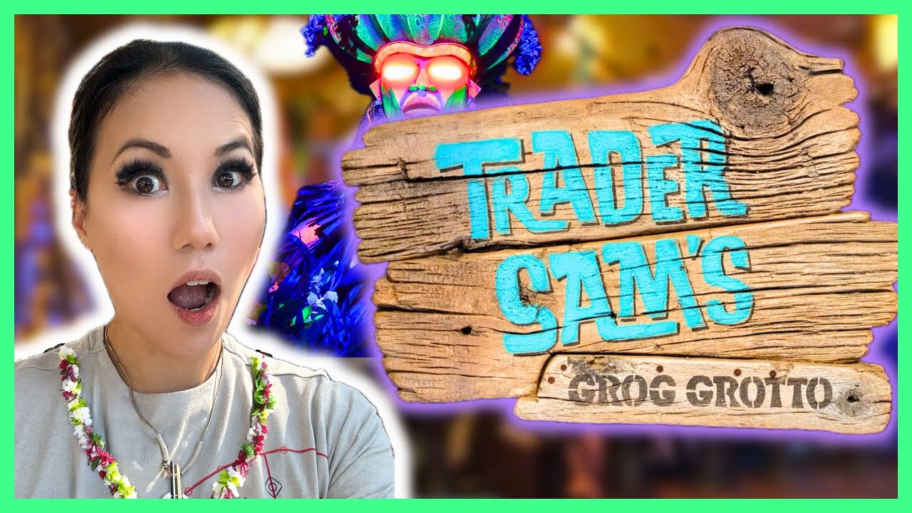 Why we LOVE Disney World's Secret Bar 🤫 - Our Trader Sam’s Grog Grotto experience & review!