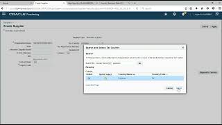 Information Oracle EBS Tutorial || Supplier Opening Process Guide