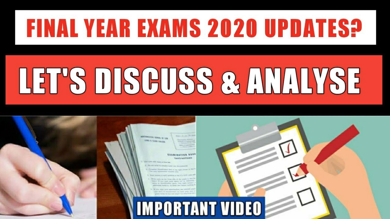 '2020 Exams Updates & Discussions'? 😊 - (My Opinion) ⚡