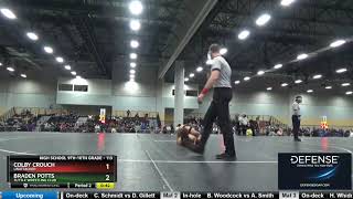2020 USAW Preseason Nationals/4036 High School 9th-10th Grade 113 Colby Crouch Unattached Vs Brade