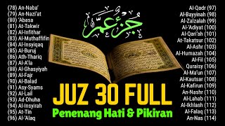 Murotal Quran Merdu Juz 30  Beautiful Quran Recitation  Alaa Aqel