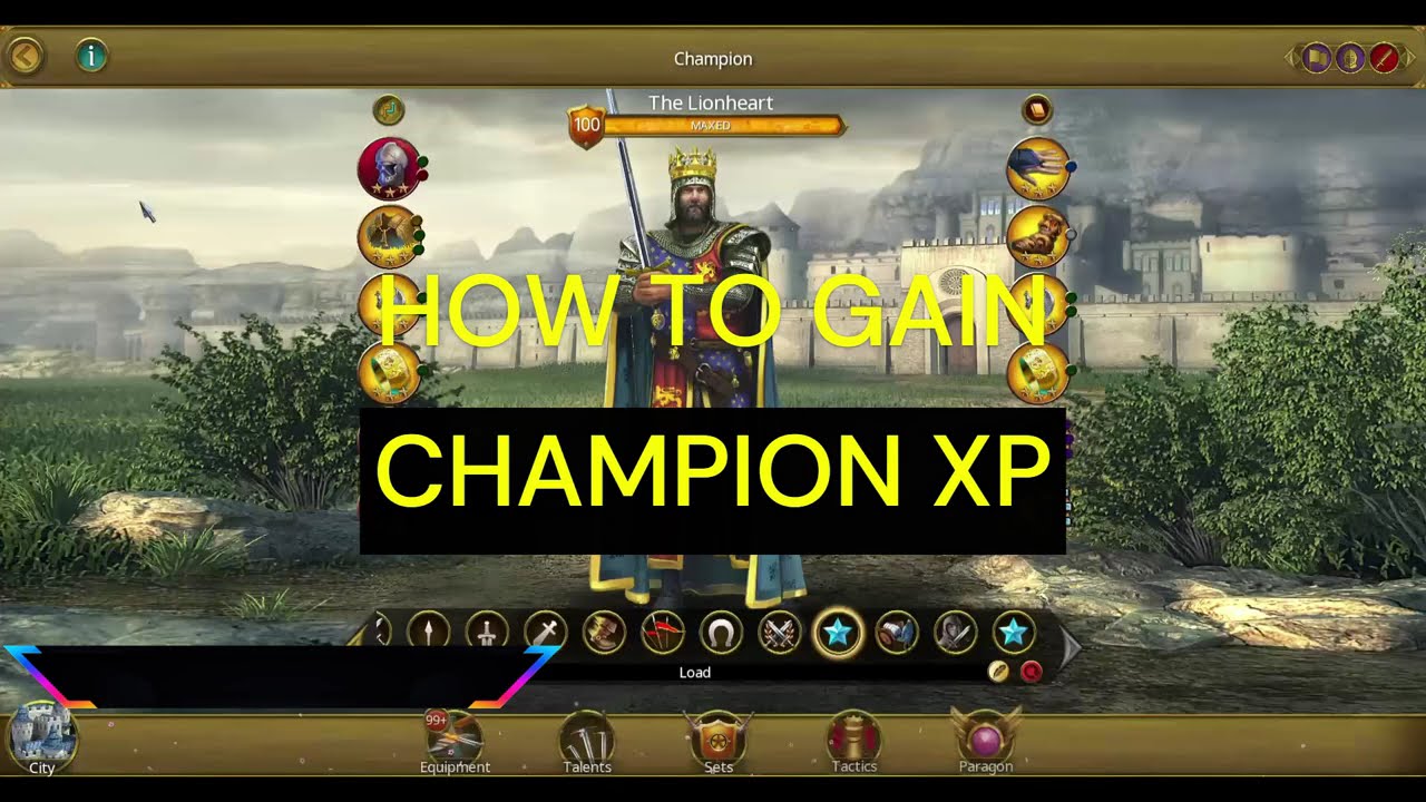 March of Empires Champ XP Upgrade || CHAMP XP BOOST ||GAMELOFT ||