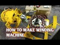 How to make ceiling fan winding machine at home wasy
