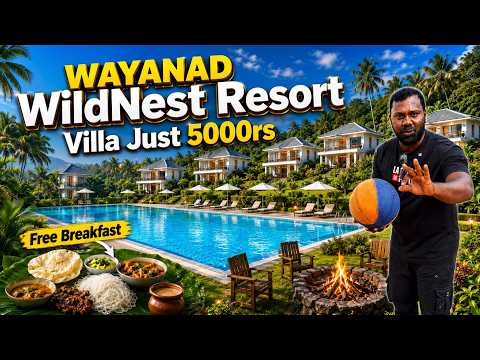 Wayanad Hidden Gem 🌴 Best Budget Luxury Resort🏡 | Pool, Campfire & Free Breakfast