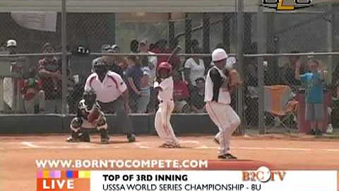 B2C  Angels GA vs Stingers TX   USSSA Championship   8U