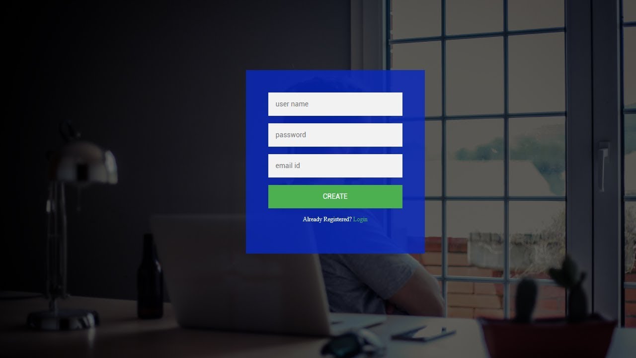 Easy Tutorials How To Create Login & Registration Form Using HTML CSS & JavaScript