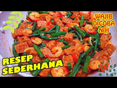 Resep Tumis Kacang Panjang Tempe Dan Udang