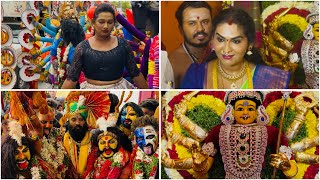 Jogini Shyamala at Golconda Srikanth Chary bonalu 2026 | Golconda Bonalu 2026 | Pavani Bujji dance 