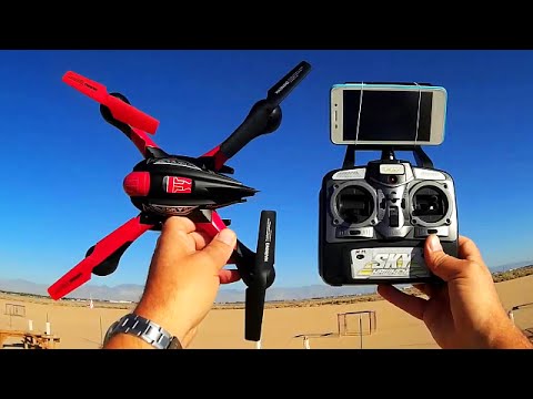 Kort levetid Drik gasformig HM 1315W Sky Hawkeye FPV Drone Review - YouTube