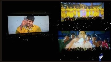 simhadri re-release theatre response |NTR fans Hungama in theatre |#simhadri4k  #simhadri #jrntr