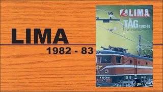 LIMA TÅG 1982 - 83 KATALOG - CATALOG HD