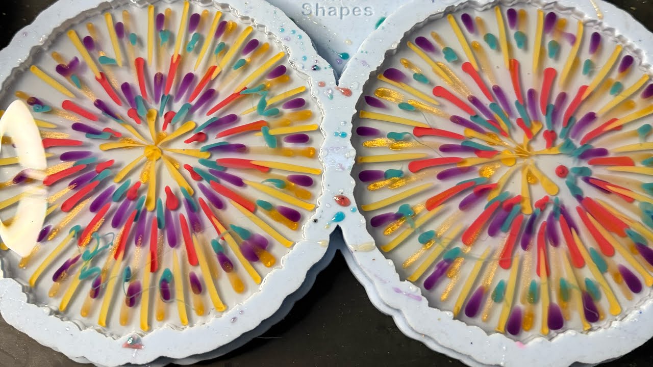 Temu haul! What did I get? CCUK RESIN is trying fireworks techniques live 😧 