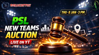 🔴LIVE - PSL 2026 Auction Live Coverage screenshot 1