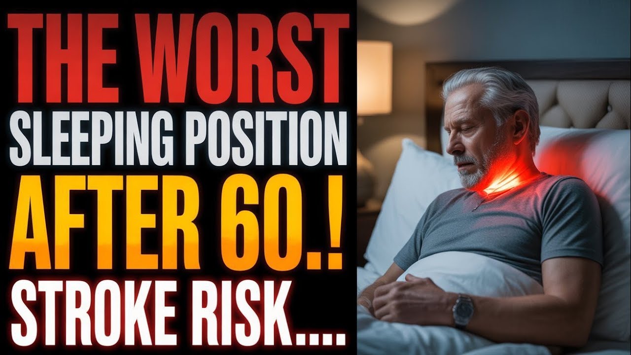 “The Worst Sleeping Position for Seniors – Increases Stroke Risk Overnight”