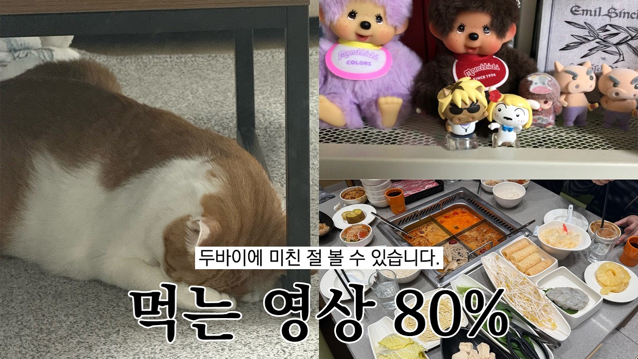 두바이 디저트 ｜ 갸루 가챠 ｜일상 브이로그