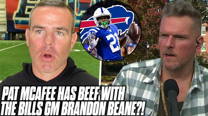 Pat McAfee Confronts Bills GM Brandon Beane On Tra...