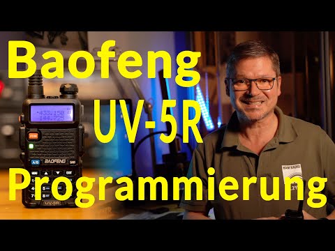 Baofeng UV-5R Programmierung mit Chirp und Datenkabel