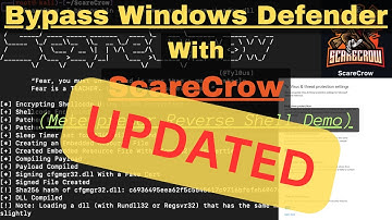Bypass Windows Defender with ScareCrow - Meterpreter Reverse Shell Demo [Update]
