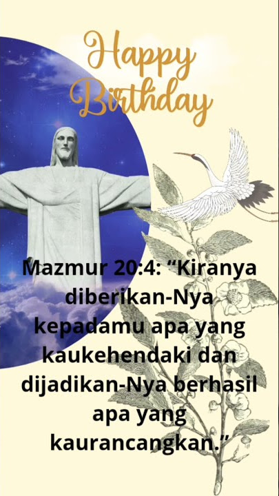Ayat Alkitab syukur Ulang tahun |Ayat Alkitab hari ini |10 #shorts #kristen