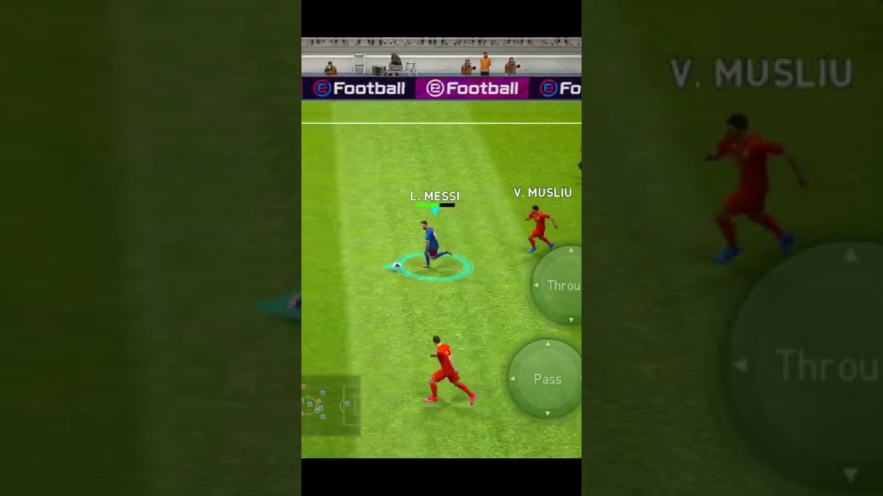 Messi's Right Flank Long Run | Messi's Dribbling Skill | Pes 2021