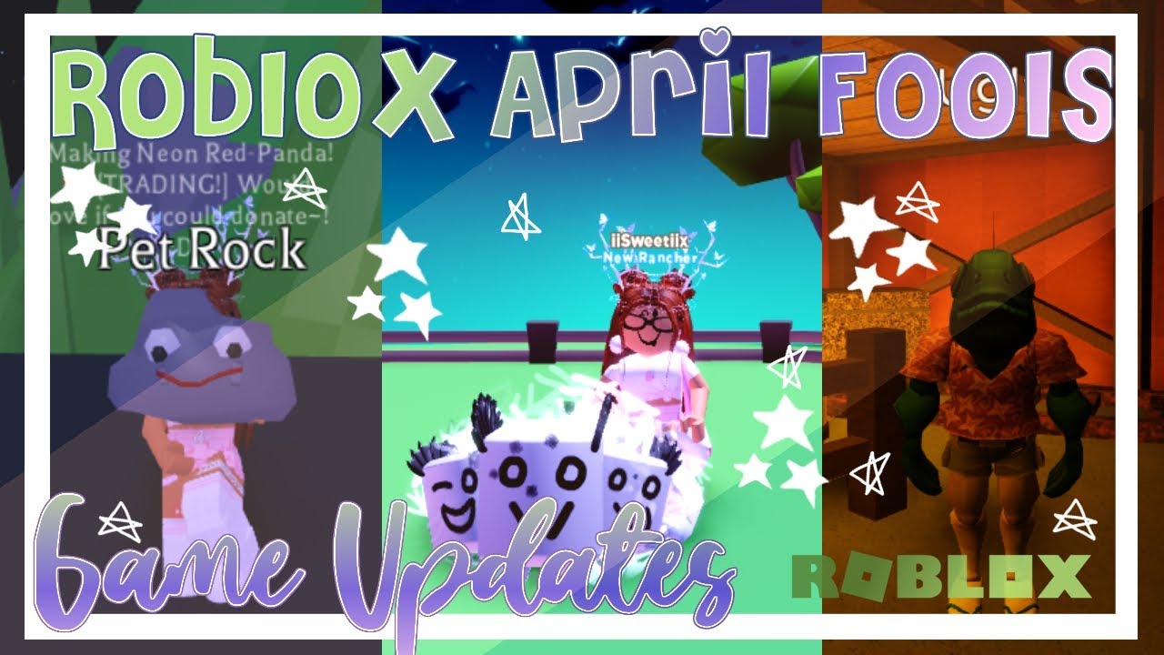 🌳 😜 April Fools Updates! | ROBLOX - Jadeiix 🌳