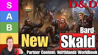 D&amp;D 5.5: New Skald Bard Subclass - Northlands Worldbook - Partner Content