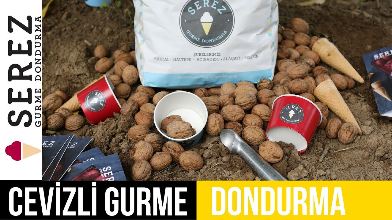 Serez Dondurmacısı - Cevizli Gurme Dondurma