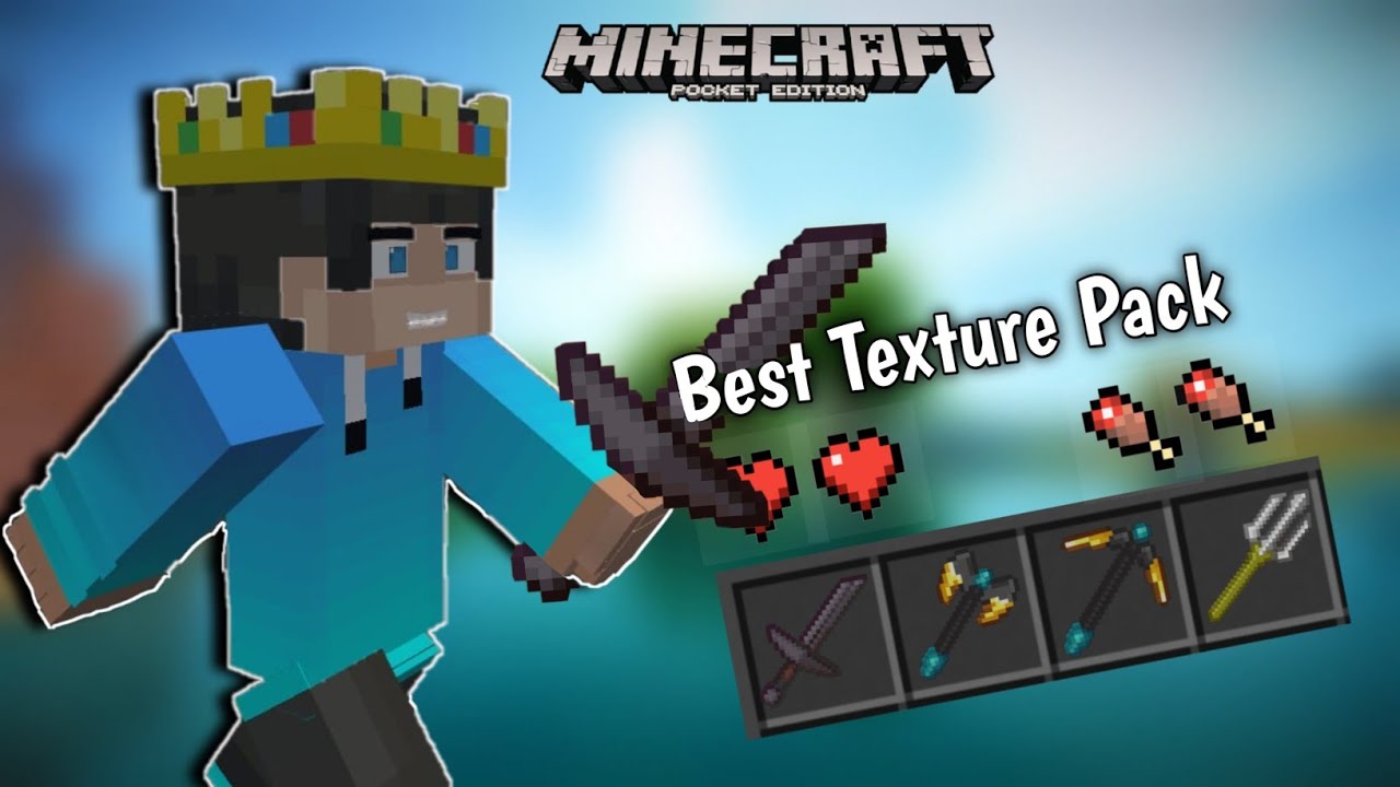 Best Texture Pack For Minecraft Pocket edition || CF Texture Pack ...