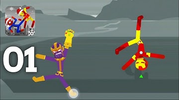 Stickman Battle - Super Shadow  Android Gameplay and walkthrough - Part 1