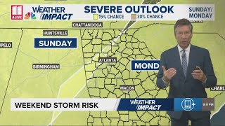Weather Impact Update at 9pm | Tracking weekend rain, storm risk
