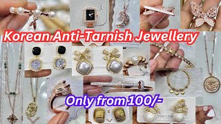 New exclusive Anti-Tarnish Jewelry | Korean imported | Pendent chain | Earring | Zaveri vs |