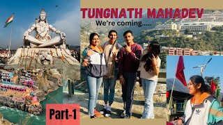 Tungnath Mahadev 🔱 ki Yatra hogyi shuru!!! Going to Chopta valley 🏔️|| Part-1 😍