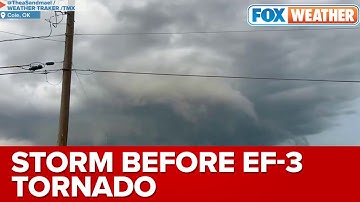 Timelapse Video Shows Storm Cell in Cole, OK Before EF-3 Tornado
