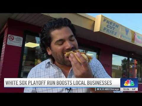White Sox playoff run boosts sales at local businesses