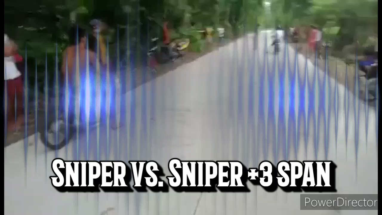 Sniper 135 Classic. Drag Race