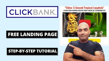 Create A High Converting Landing Page For ClickBank (Step-By-Step Tutorial)