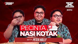 BIKIN LAPER!! Makan Nasi Kotak Bareng Peter Holly - X Factor Indonesia 2024