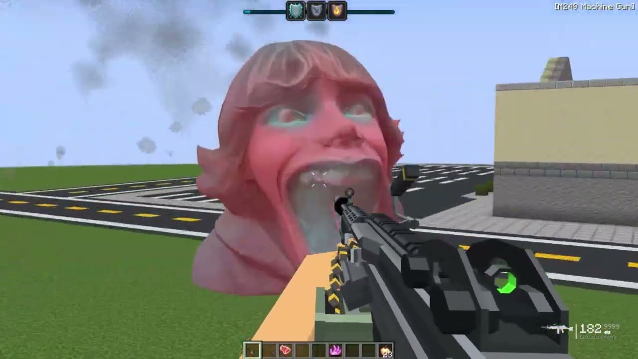 67 KID BECAME A MONSTER IN MINECRAFT!