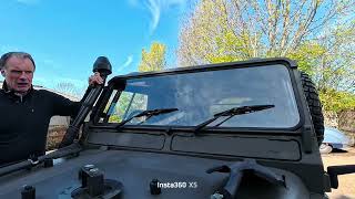 Motodrome 1998 defender 90 wolf hardtop automatic for sale in action