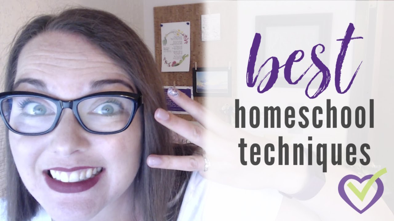 Best homeschool techniques to make your homeschool day better - YouTube
