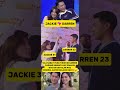 JACKIE AND DARREN ANG LOVETEAM SA SHOWTIME 😁💖#entertainment #fyp #celebrity #love