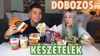 Dobozos készételek kóstolása #4 Andrissal